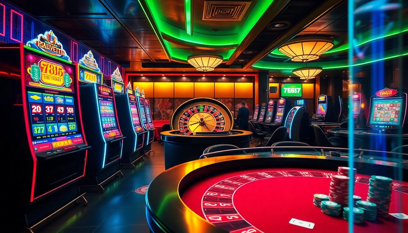 Experience thrilling casino action with 789f at vibrant virtual tables full of excitement and potential winnings.